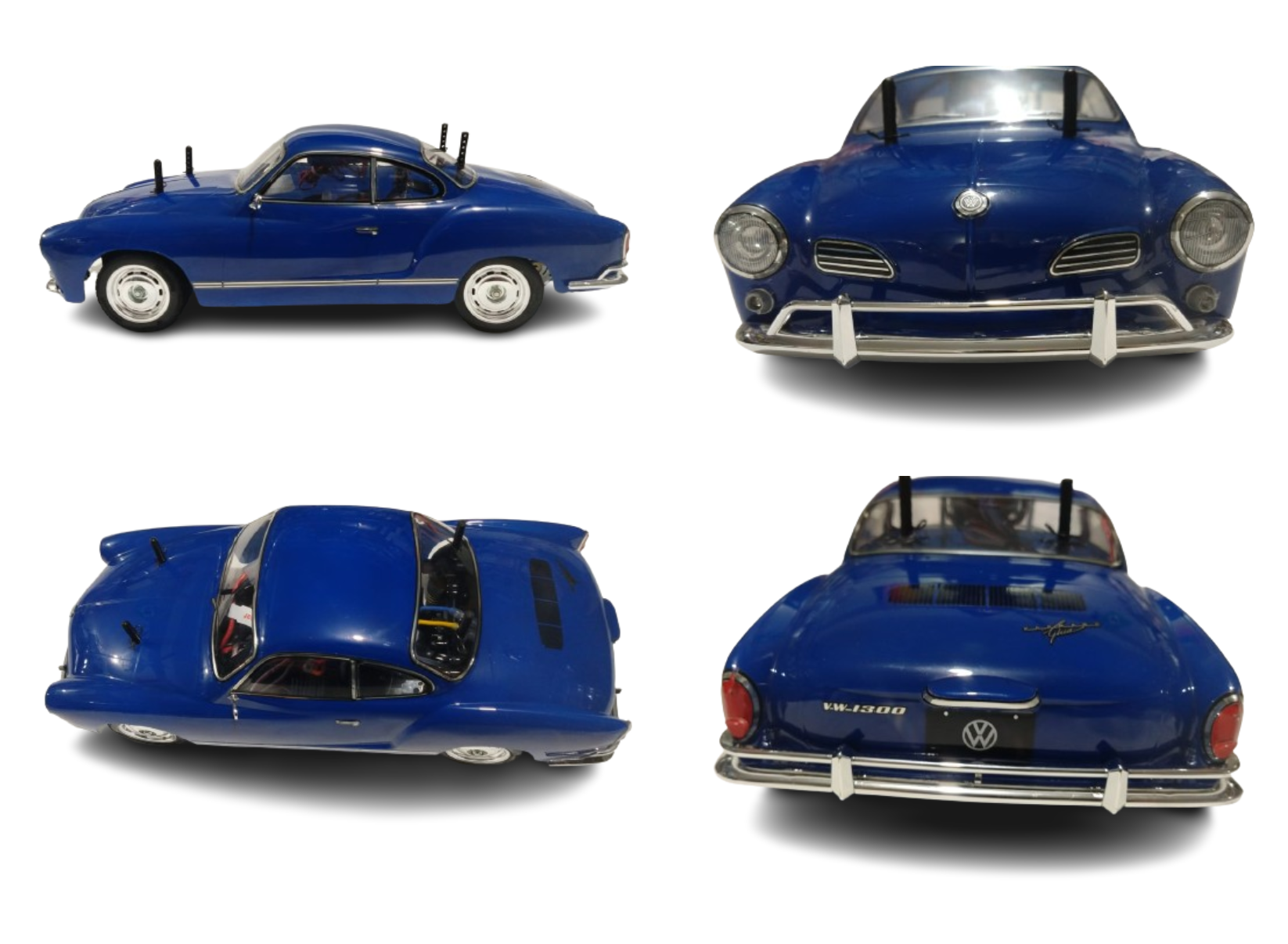AUTOMODELO JÁ MONTADO COMPLETO TAMIYA M-06 VOLKSWAGEN KARMANN GHIA